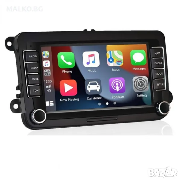 Радио MP3 плеър за кола WV MTK8163, 7 инчов дисплей, Android, Bluetooth,FM Radio, WiFi, GPS, Multi E, снимка 1