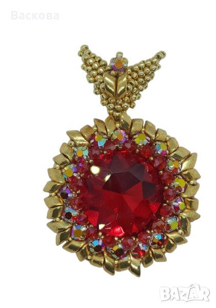 Колие / брошка, снимка 1