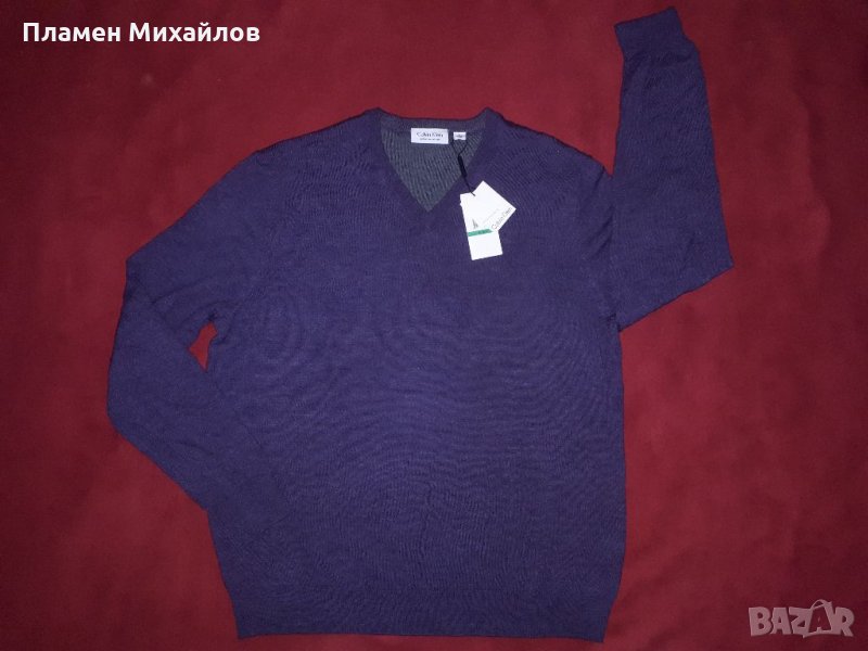 Calvin Klein Merino--Ориг. Пуловер Нов!, снимка 1
