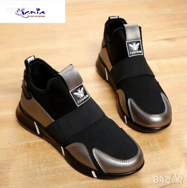 Дамски ластични маратонки, снимка 1