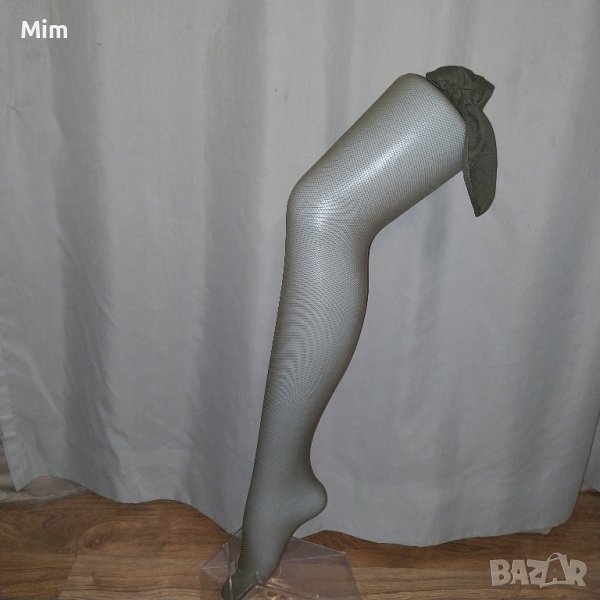  чорапогащник на средна мрежа в светло зелено , снимка 1