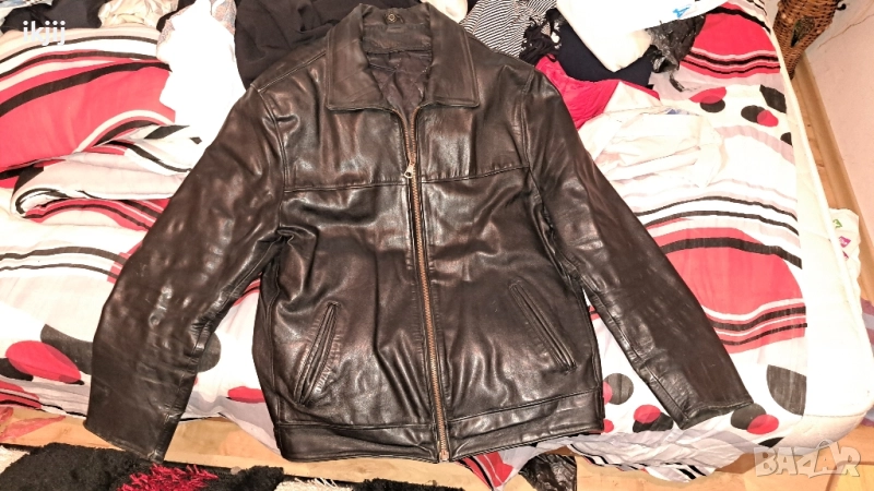 Продавам мъжжко Кожено яке, снимка 1