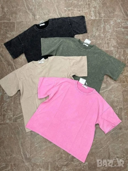 овърсайз тениска от парен Памук , снимка 1