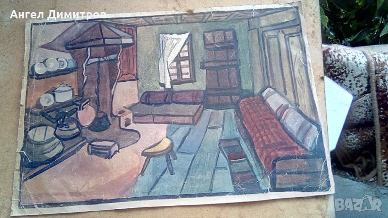 Картина акварел , снимка 1