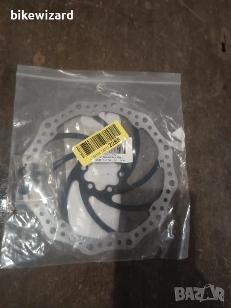 Спирачна диск за велосипед 180 ММ.+ болтове НОВ, снимка 1