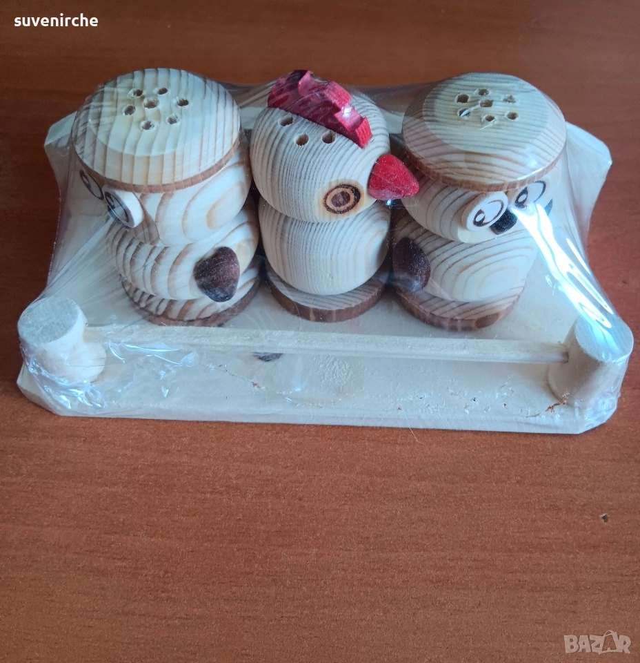 Солнички тройни и подложки за горещо + БОНУС БЕЗПЛАТНА ШПАТУЛКА, снимка 1