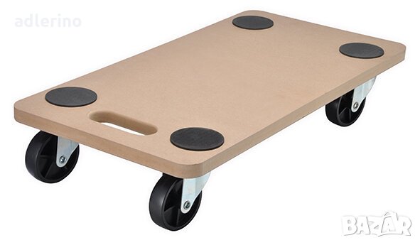 Транспортиращ ролков борд, до 200 кг, транспортна количка, домашно преместване, снимка 1