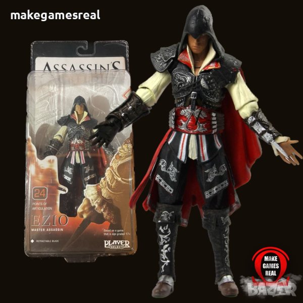 Екшън фигура Assassin's Creed - Ezio Master Assassin, снимка 1