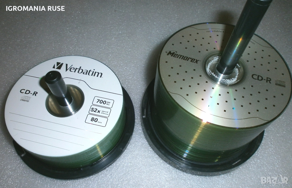 CD-R DVD-R CD-RW DVD-RW DL Compact disc Компактдиск , снимка 1