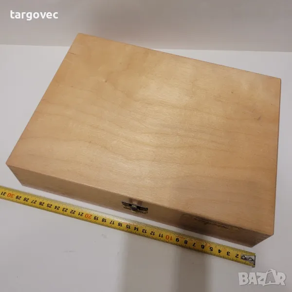 красива кутия от масивно дърво, снимка 1