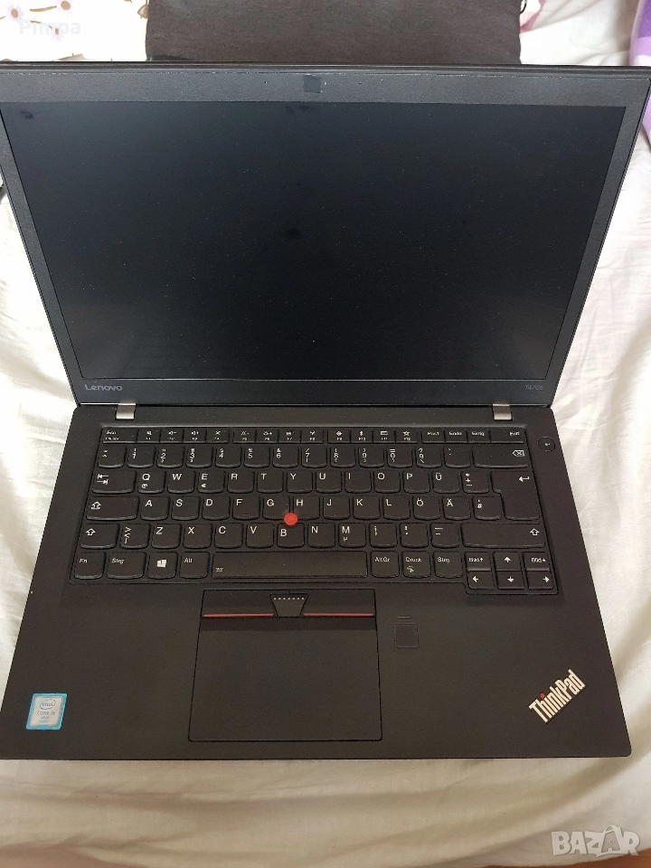 Lenovo ThinkPad t470s i5-6300u 8gb лаптоп , снимка 1