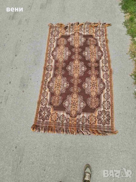 Стар вълнен килим , снимка 1