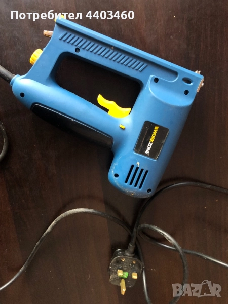 Електрически такер (пирони/скоби) WORKZONE, снимка 1