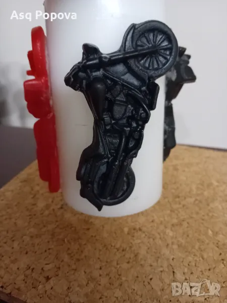 Ръчно правена свещ с мотори, снимка 1