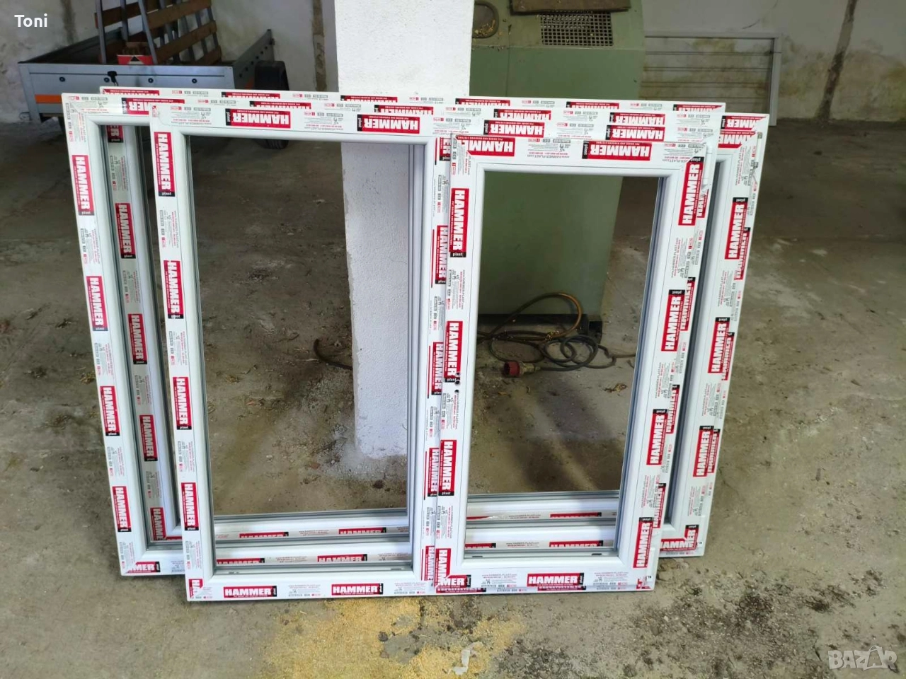 Пвц прозорци- бяли, снимка 1