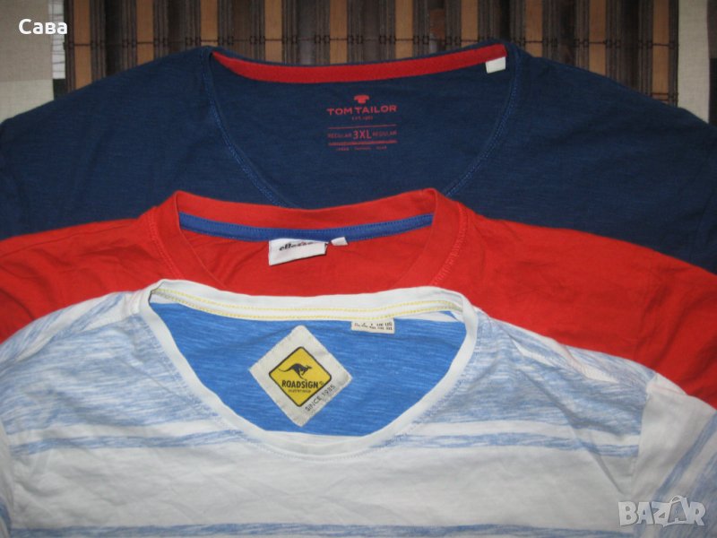 Тениски TOM T.,ELLESSE,ROADSIGN  мъжки,Л-ХЛ-2-3ХЛ, снимка 1