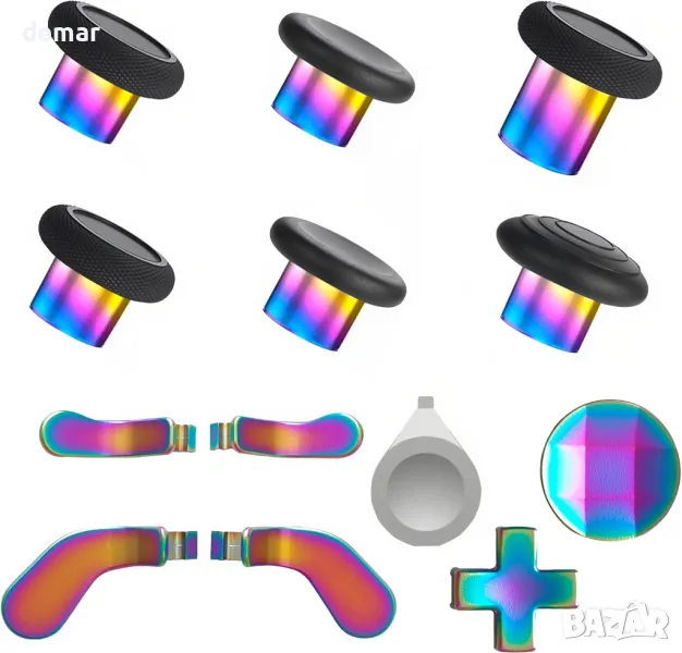 Комплект аксесоари за контролер Elite Series 2, дъга, снимка 1