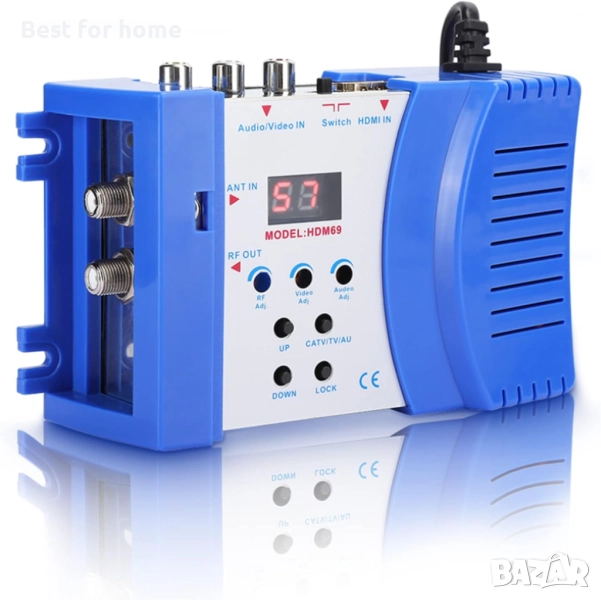 HDM69L Цифров ,аудио, видео  RF модулатор, снимка 1