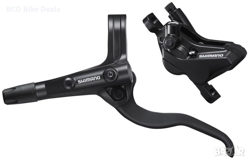 4-бутална предна спирачка Shimano BL-MT401/BR-MT420 - хидравлична дискова, снимка 1