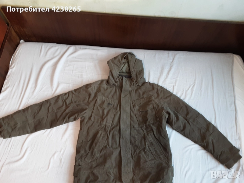яке Helly Hansen зелено, джинсово, снимка 1
