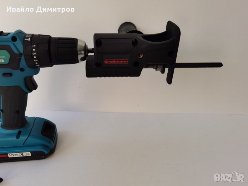 Приставка - трион GROSSMAN за винтоверт и бормашина, снимка 1