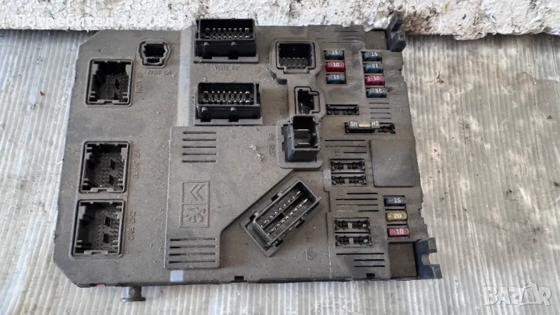 Контролен Модул (Бушонно Табло BSI / BSM ) за Citroen C2 - 9650585780, снимка 1