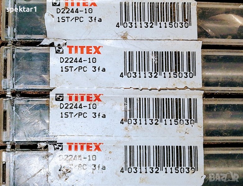 TITEX фрезер Маркова твърдосплавна фреза ф 10 титекс ликвидация, снимка 1