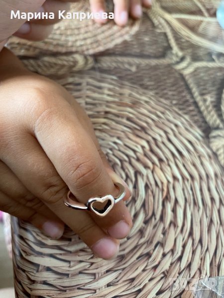 Нови пръстенчета със сърце (с дефект) /А-60/, снимка 1