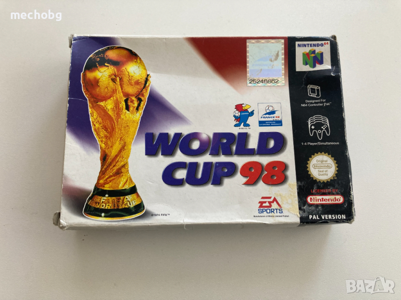 World Cup 98 за Nintendo 64 (n64), снимка 1