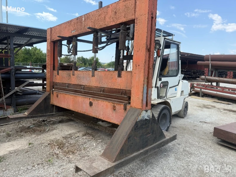 Абкант 2,5м с нож за сгъване на покривна ламарина, снимка 1