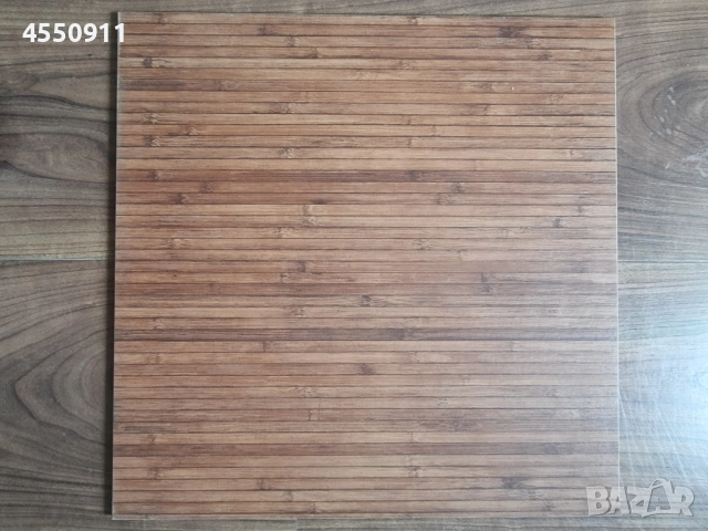 гранитогрес - тъмен бамбук 60x60x1 см