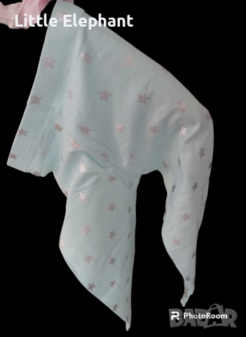 Клинче за 2-3 год момиченце мента на сребърни звездички,колекция"Stars",Англия/ново