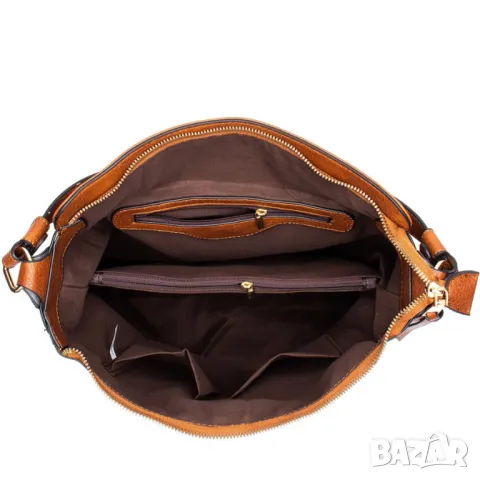 Дамска чанта Brown 1127, снимка 9 - Чанти - 47925443
