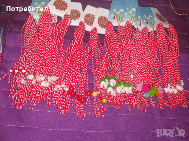 Мартенички снопче, снимка 2 - Аксесоари за коса - 53420032