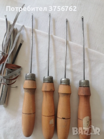Продавам 4 броя шило за кожа от миналото, снимка 3 - Други инструменти - 52264923