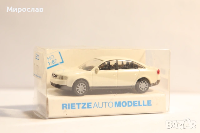 RIETZE H0 1/87 AUDI A6 КОЛИЧКА КАМИОН МОДЕЛ, снимка 3 - Колекции - 53201400
