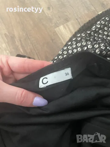 рокля с пайети, снимка 4 - Рокли - 29187513