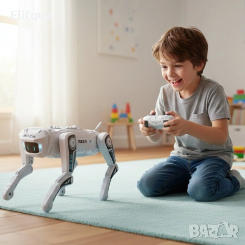 🤖 Интелигентно куче робот с дистанционно управление – STEM забавление у дома, снимка 9 - Други - 53529375