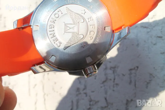 Швейцарски мъжки часовник ''Longines Hydro Conquest'', снимка 12 - Мъжки - 48521913