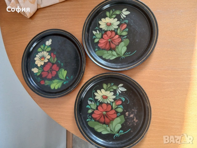 руски метални чинии и алуминиев чайник 3 евро , снимка 5 - Антикварни и старинни предмети - 53791615