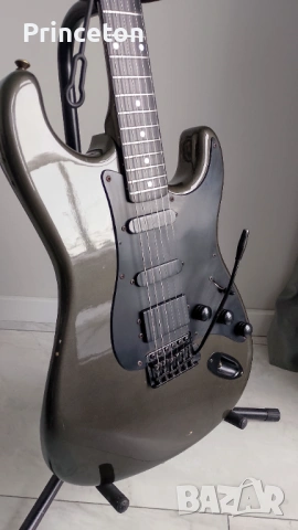 Продавам електрическа китара  Session Stage Series ST Style Pewter Grey, около 1995 г., снимка 4 - Китари - 53451658