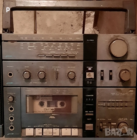 Радио Касетофон JVC Japan, снимка 8 - Радиокасетофони, транзистори - 53116858