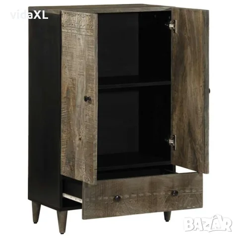 vidaXL Висока дъска 60x33x100 cm Масивна дървесина Манго(SKU: 4017822), снимка 2 - Гардероби - 56063297