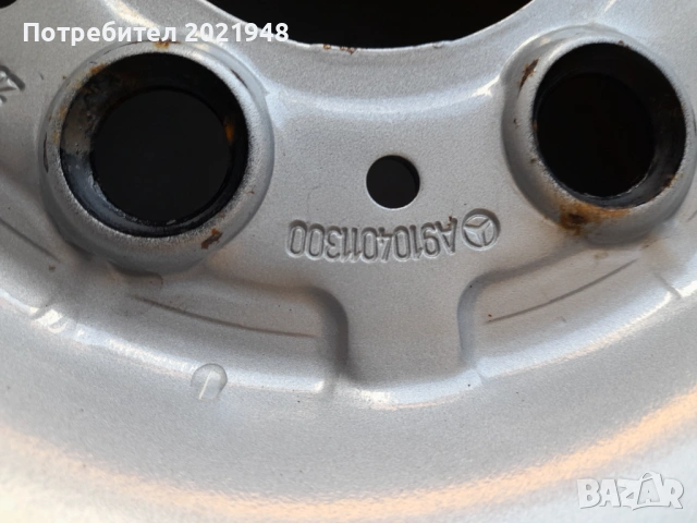 Продавам джанта за Мерцедес Спринтер,една или две, снимка 5 - Гуми и джанти - 53861778