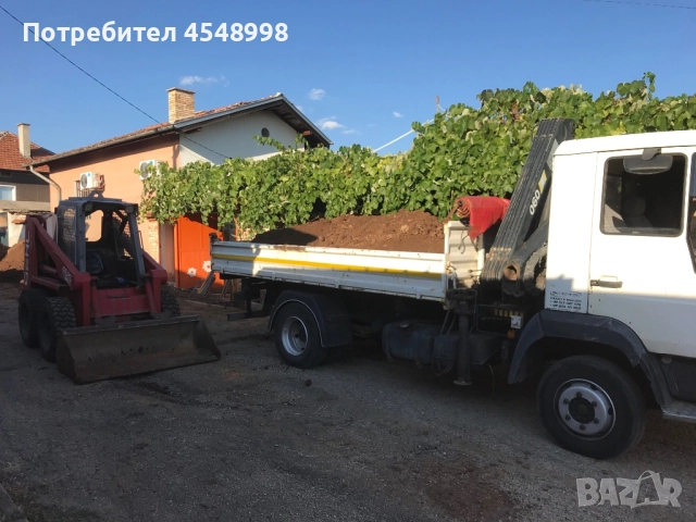 Транспортни услуги тристранен самосвал с кран, снимка 7 - Транспортни услуги - 51194873