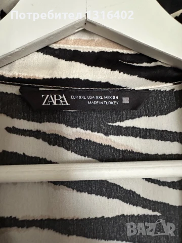 Риза туника Zara размер XXL, снимка 2 - Ризи - 51271805