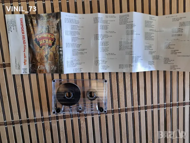 Thunder  Head – Killing With Style, снимка 2 - Аудио касети - 48823035