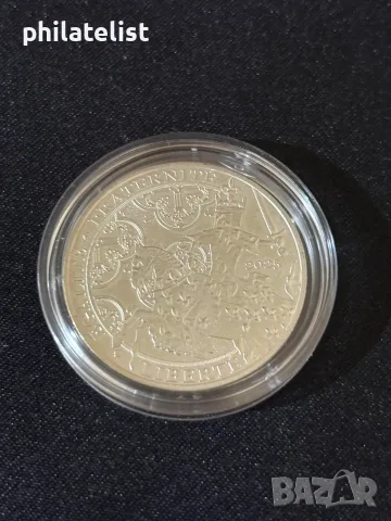 Франция 2025 - 20 евро - Franc à cheval - сребърна монета, снимка 2 - Нумизматика и бонистика - 55887826