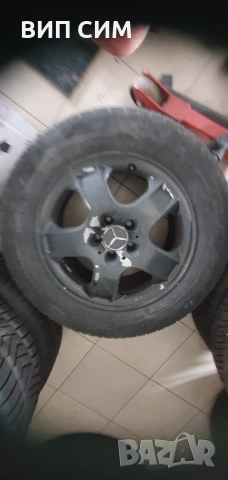 Оригинални джанти 17 Mercedes ML W163, снимка 3 - Гуми и джанти - 52382871