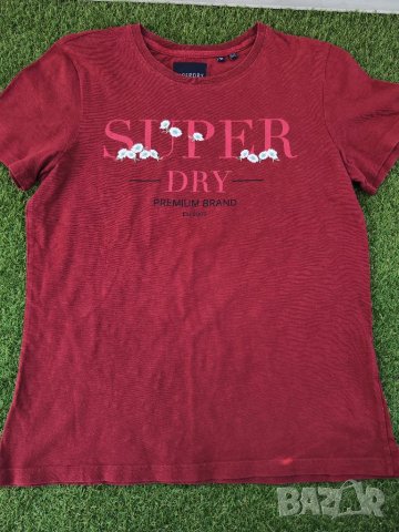 Superdry дамска тениска, 40 размер, M, L, снимка 1 - Тениски - 41887434